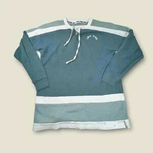 PINK Victoria's Secret Oversize Thick Tee Hockey Style Women's Small